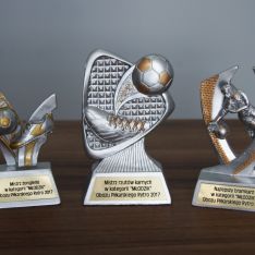 Statuetki dla obozu piłkarskiego Rytro