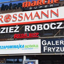 Litery blokowe świetlne 3d