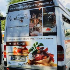 Reklama na busie, oklejony bus , reklama w mpk, reklama w rpk