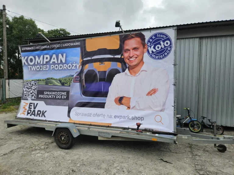Przyczepy reklamowe Brzesko